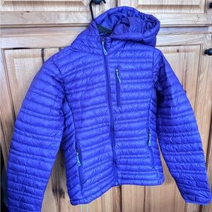 Patagonia Kids' Vibrant Purple Puffer Jacket
